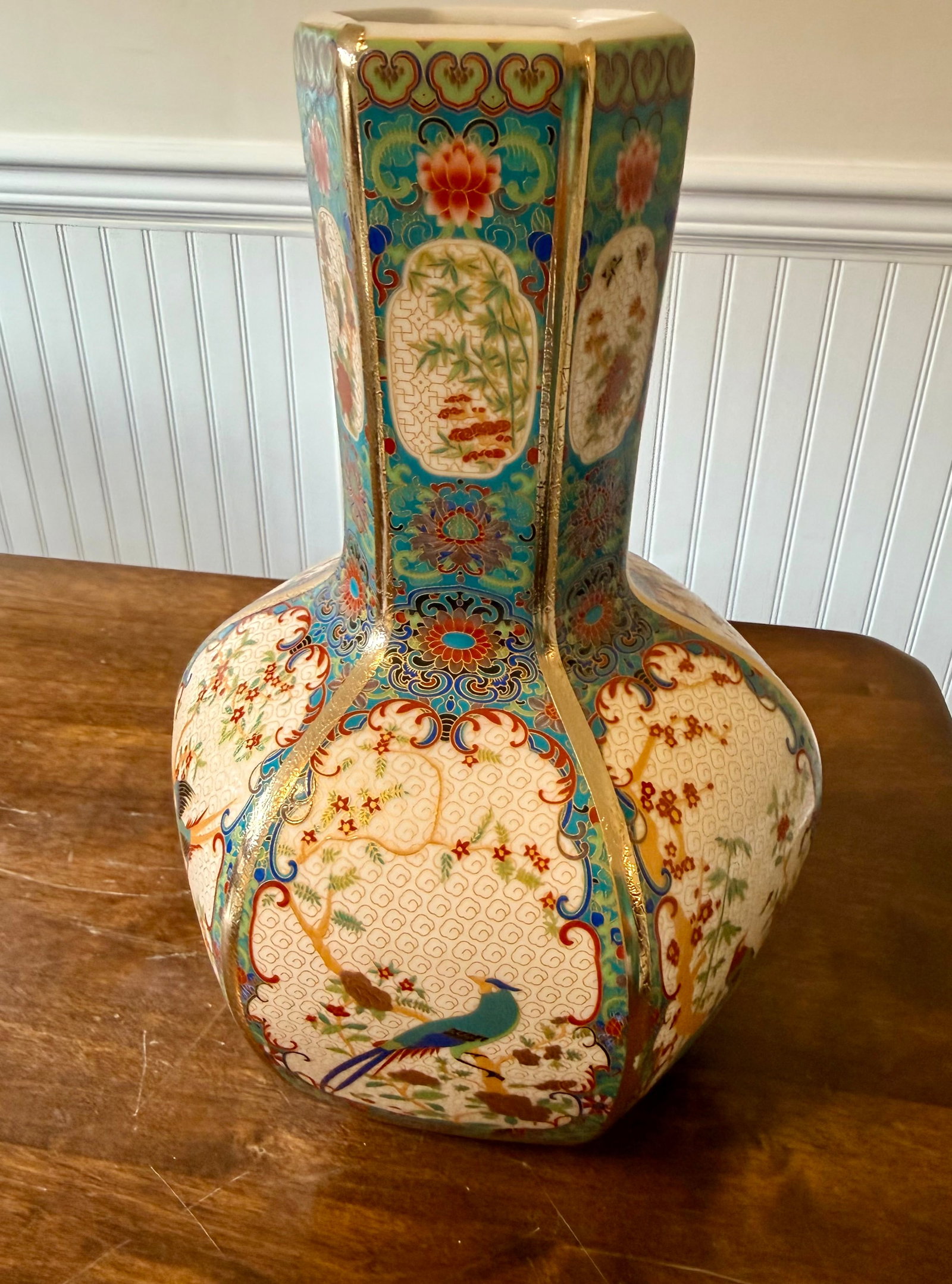 Meija Era Cloisonne Vase - 10