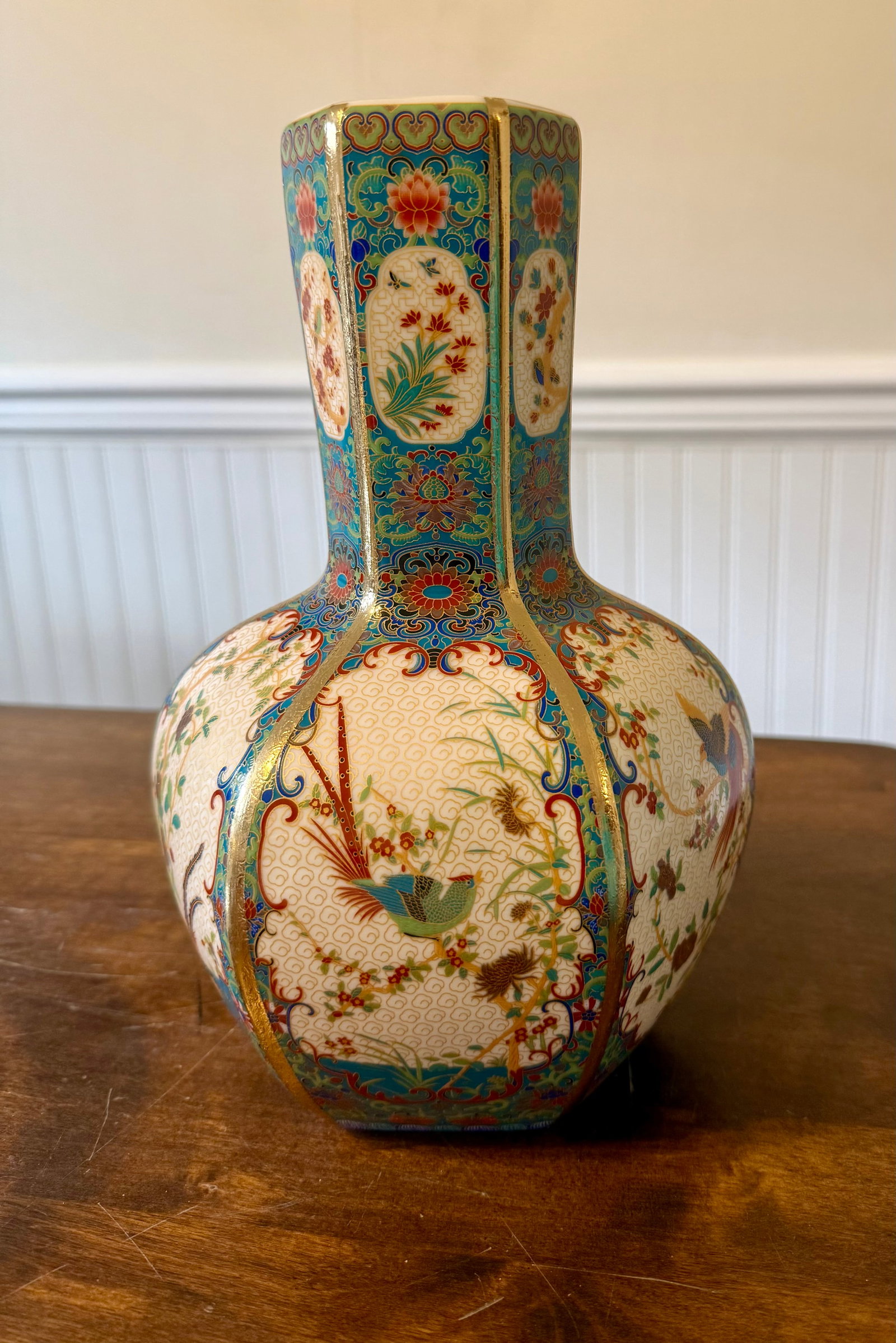 Meija Era Cloisonne Vase - 6