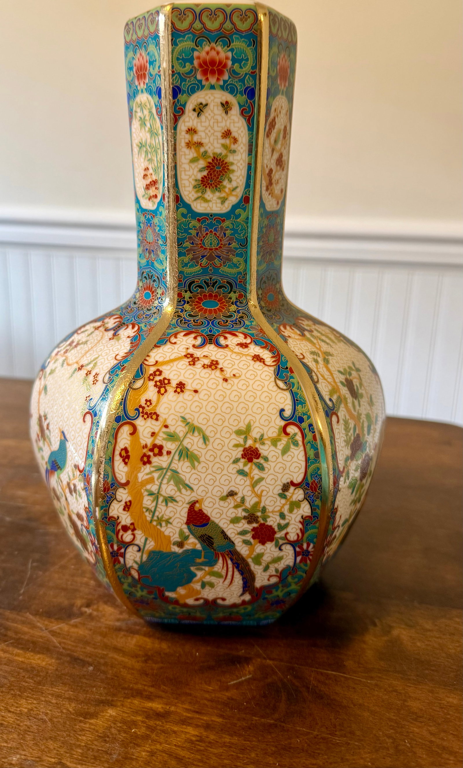 Meija Era Cloisonne Vase - 8