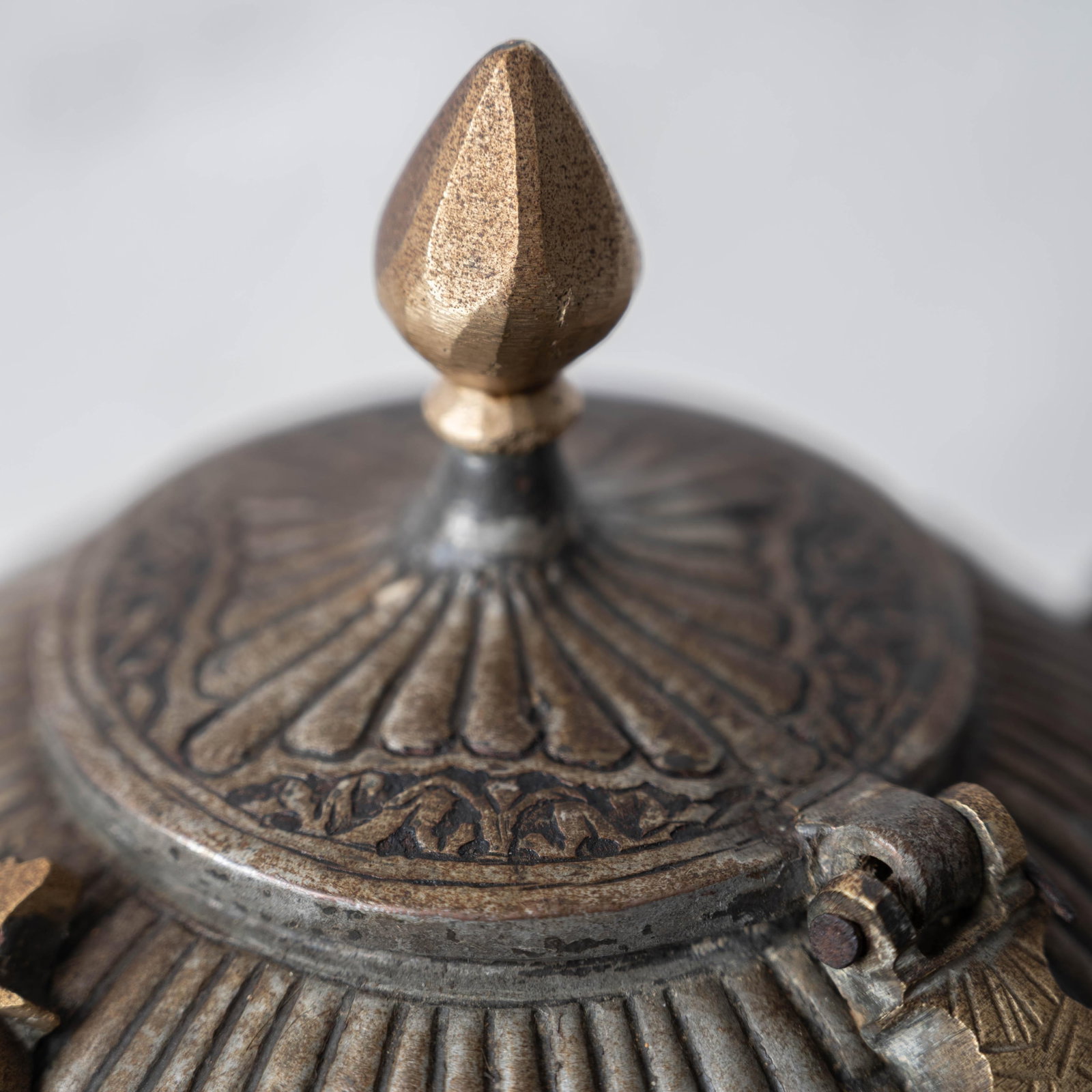 Islamic Tinned-Copper Coffee Pot With Brass Handle, c.1880 - 10