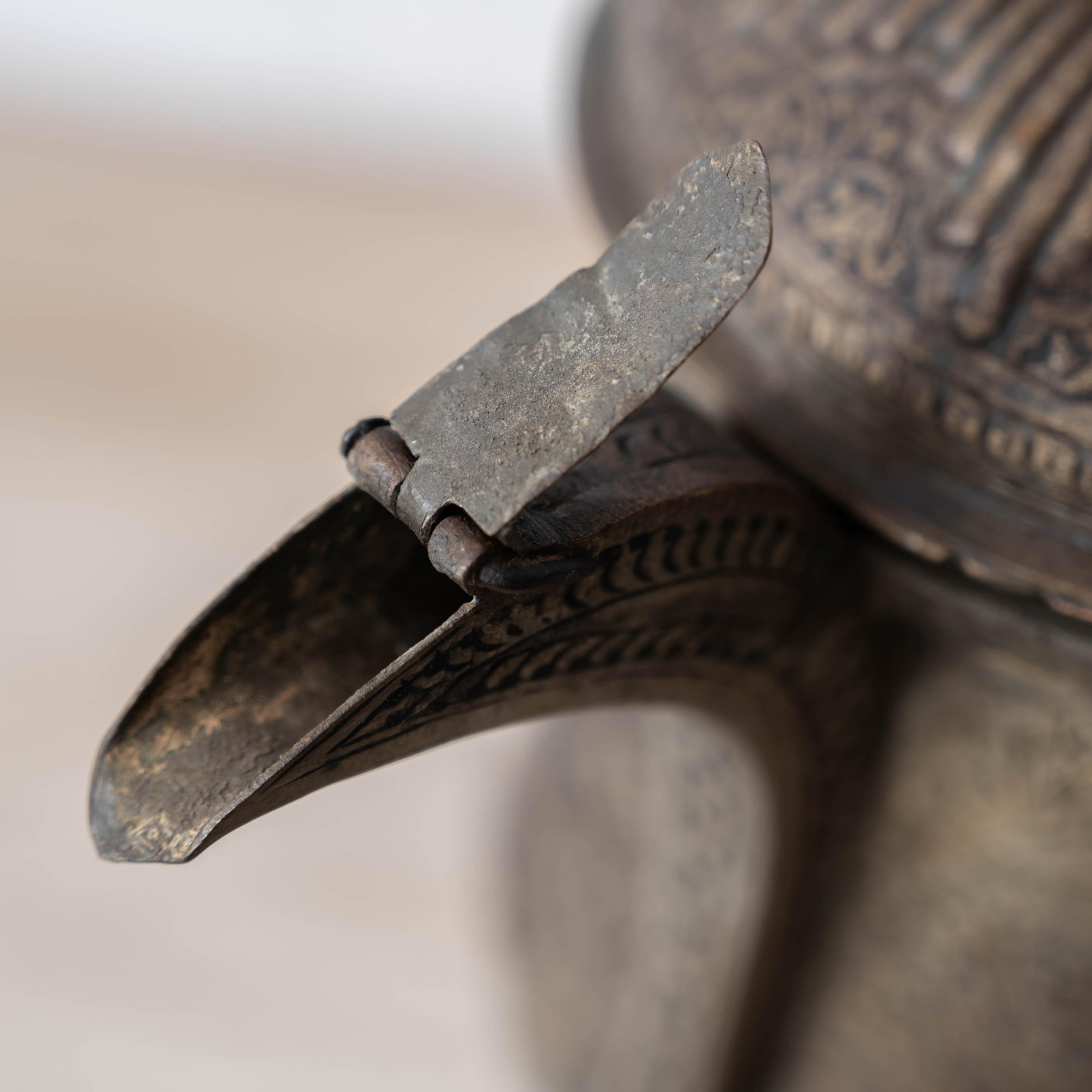 Islamic Tinned-Copper Coffee Pot With Brass Handle, c.1880 - 13