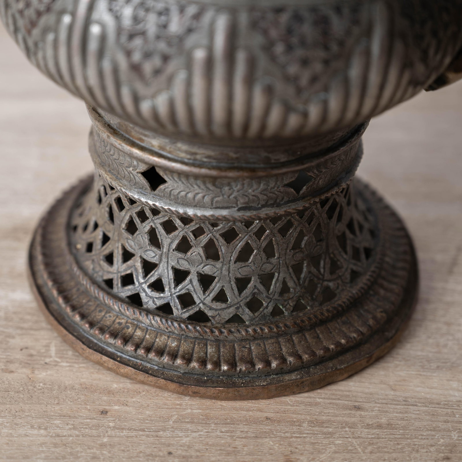 Islamic Tinned-Copper Coffee Pot With Brass Handle, c.1880 - 14