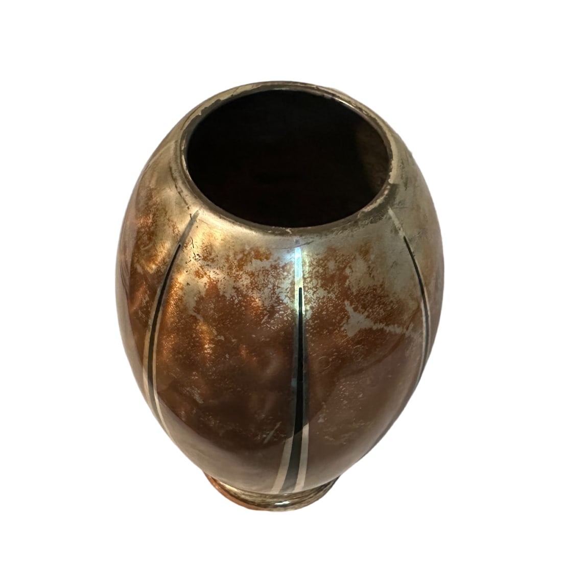 Vintage 1936 Art Deco Silverplate Vase by WMF Ikora - Germany - 3