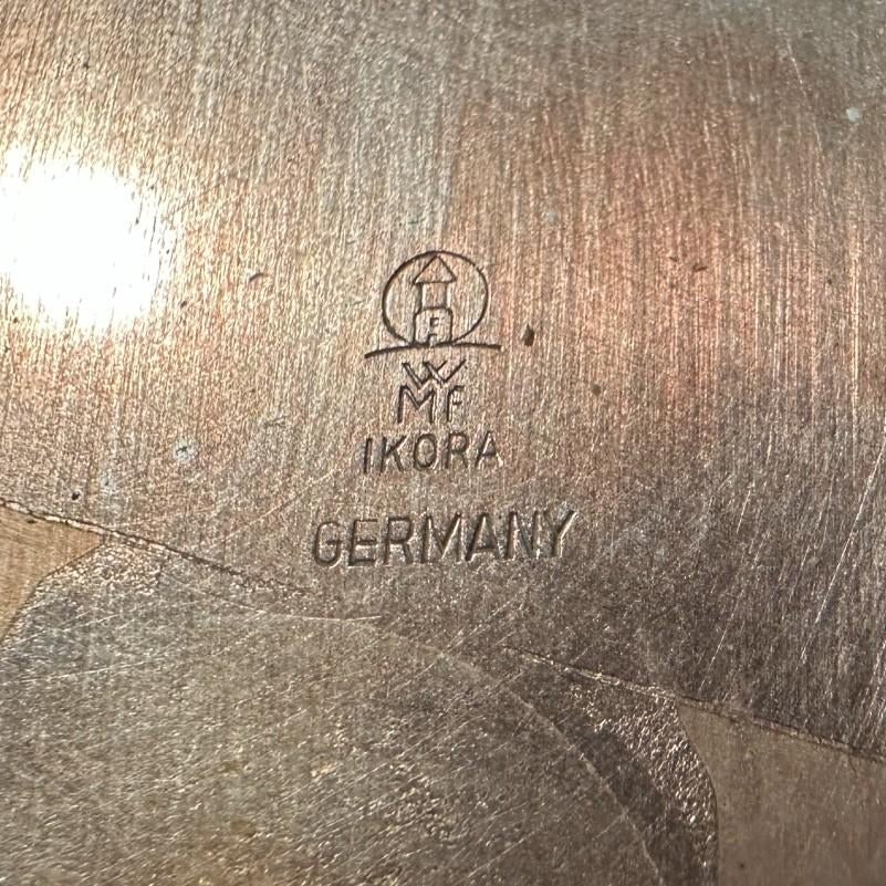 Vintage 1936 Art Deco Silverplate Vase by WMF Ikora - Germany - 4