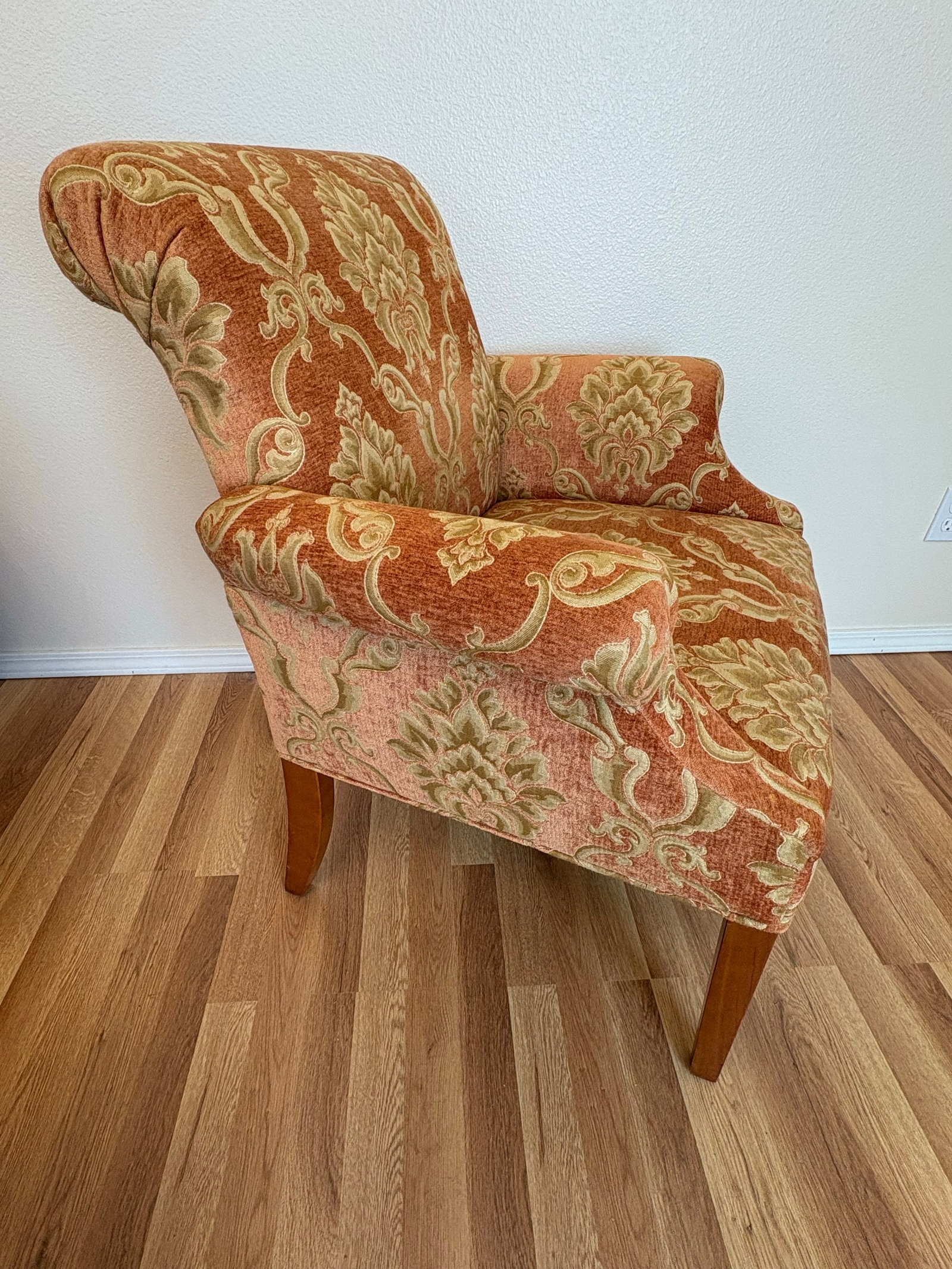 1980's Ethan Allen Style Vintage Accent Chairs - A Pair - 3