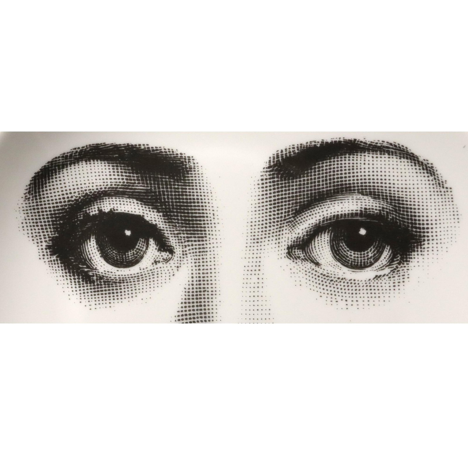 Fornasetti Porcelain Themes & Variation Plate, Pattern Number 6 - 2