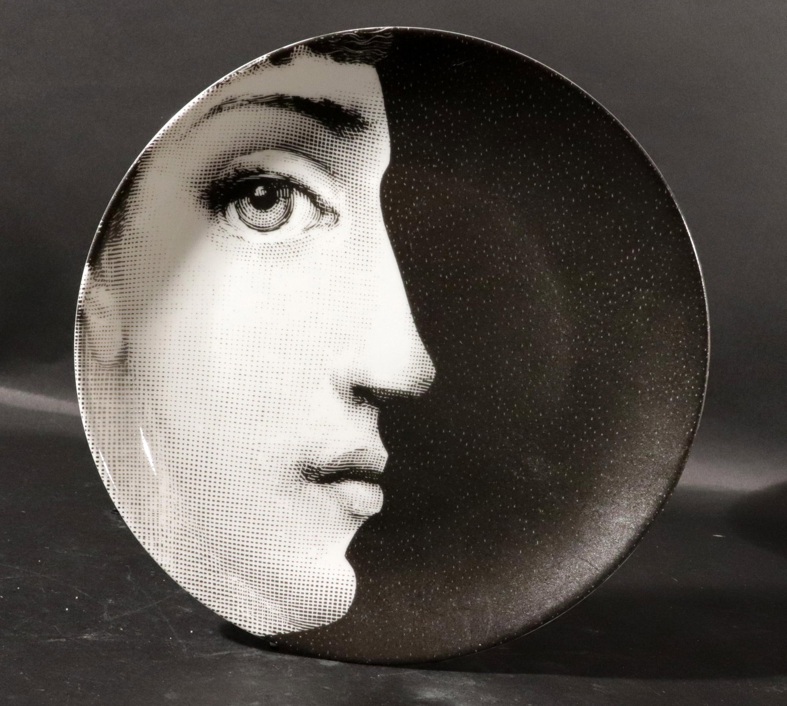 Fornasetti Porcelain Themes & Variation Plate, Number 114 - 9