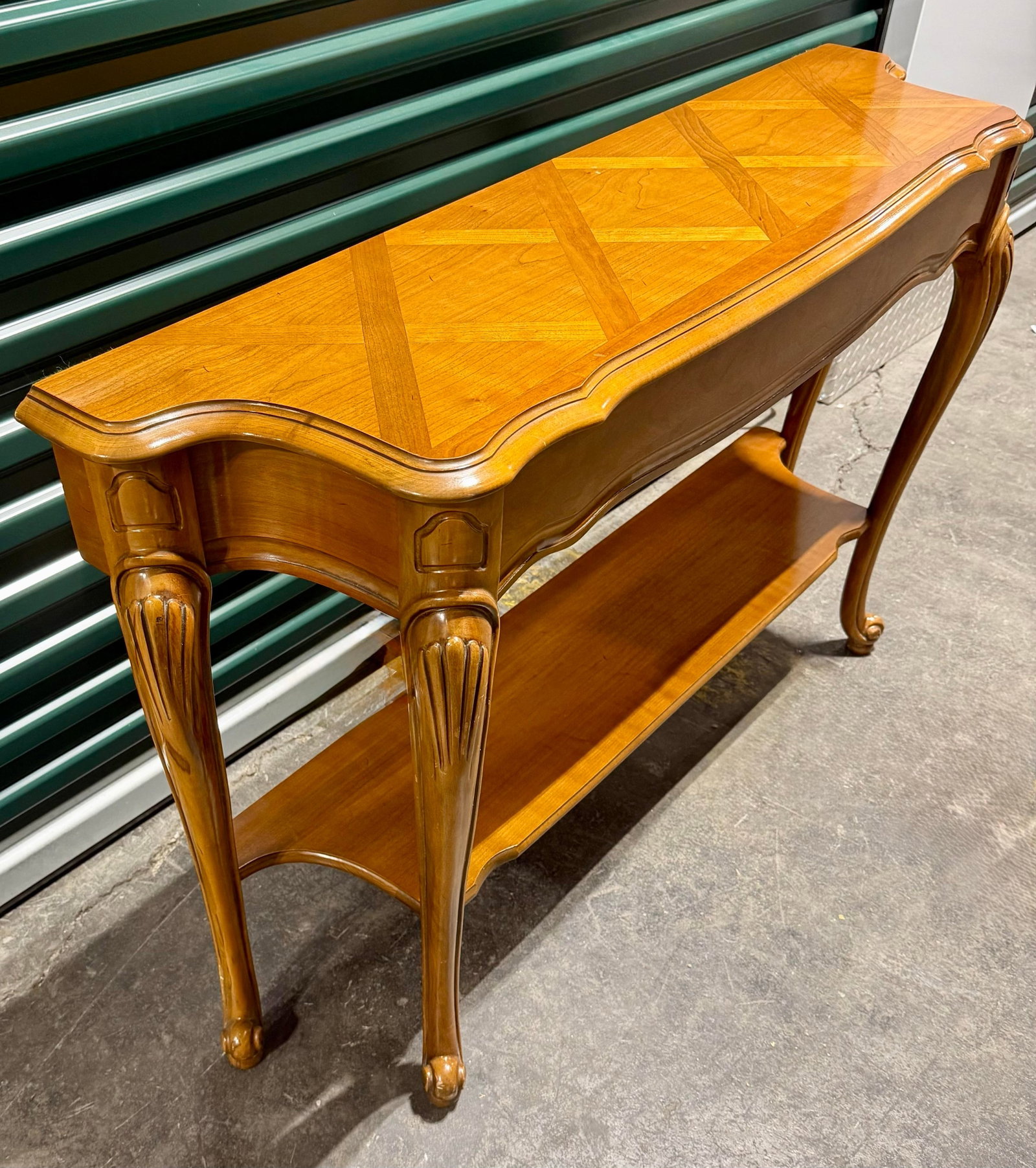 Louis XV French Provincial Console Table - 5
