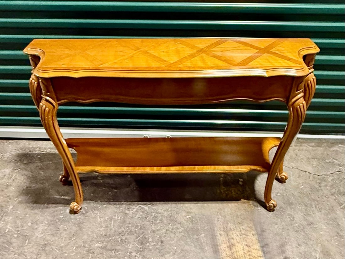 Louis XV French Provincial Console Table - 8