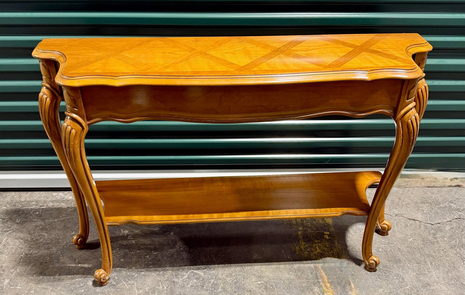 Louis XV French Provincial Console Table - 9