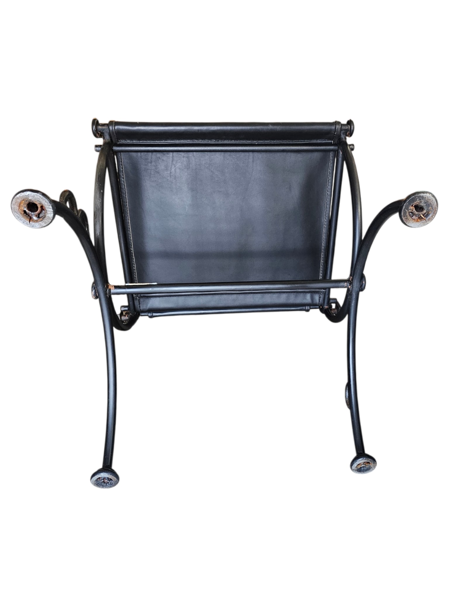 1960s Brutalist Style Sling Chair by Ilana Goor - 12