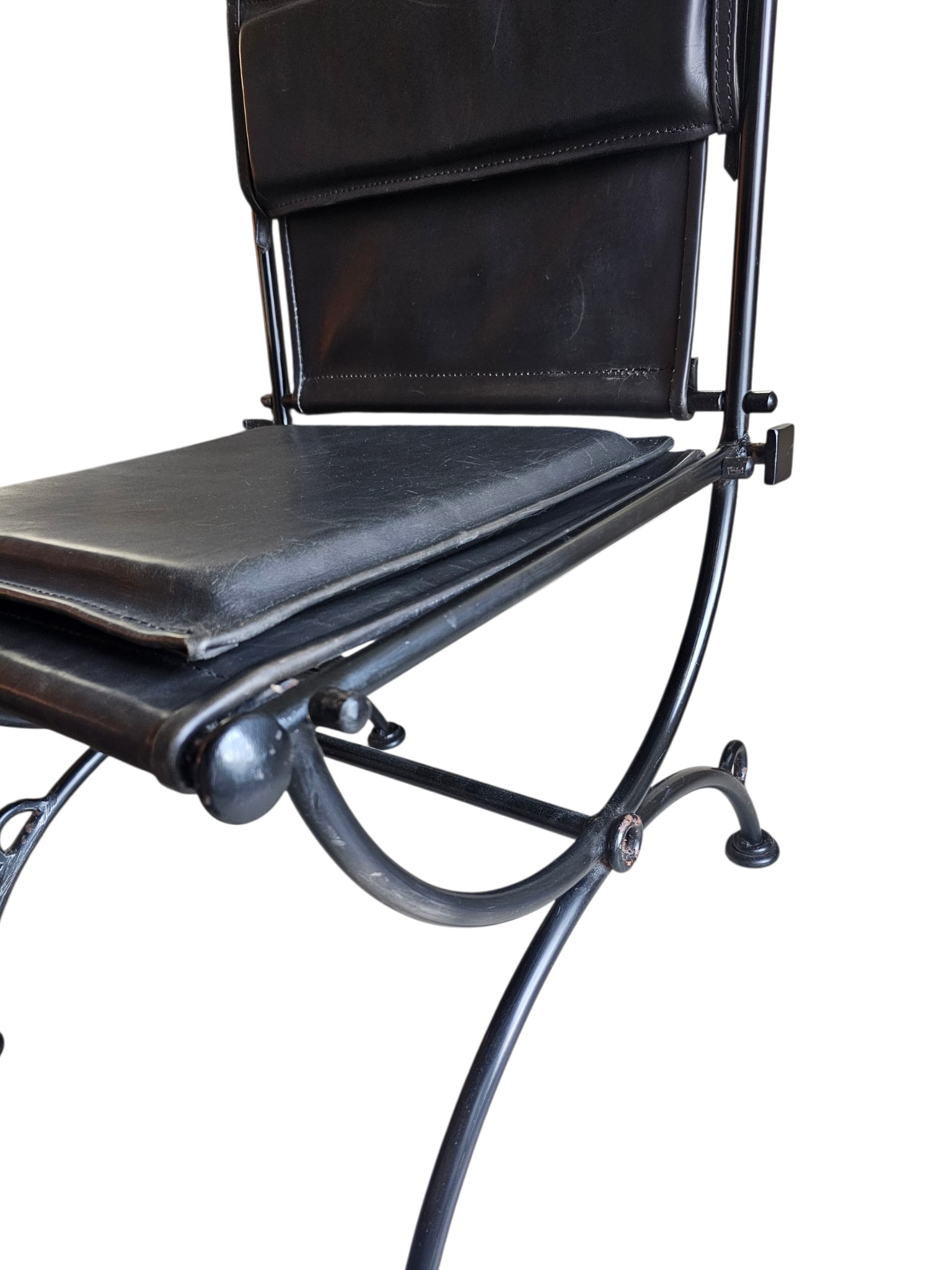 1960s Brutalist Style Sling Chair by Ilana Goor - 6