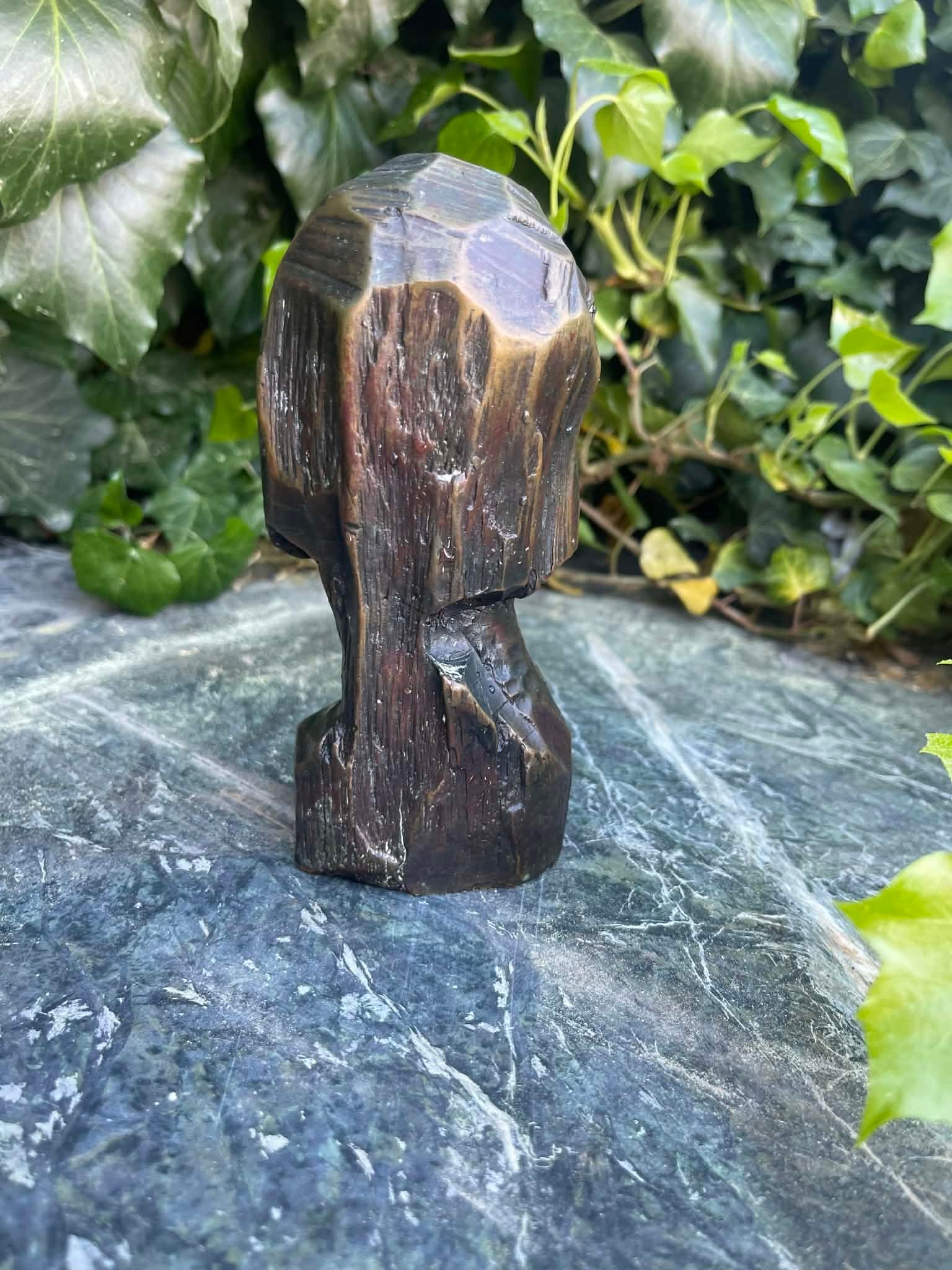 Mid 20th Century Bronze Sculpture "Taos Beauty" by Nicolai Fechin – Native American Portrait - 3