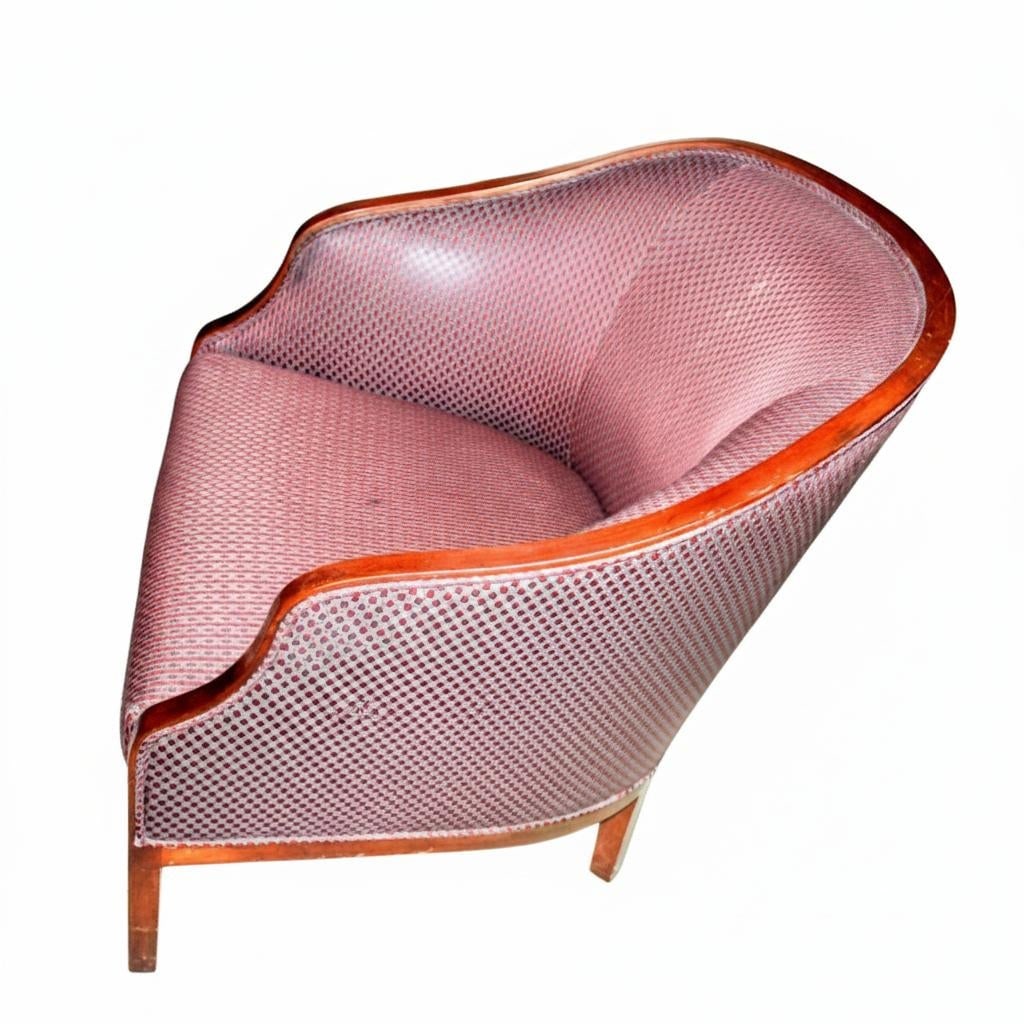 Mid 20th Century Elegant MCM Lounge Chair Attributed to Ward Bennett for Geiger - 5