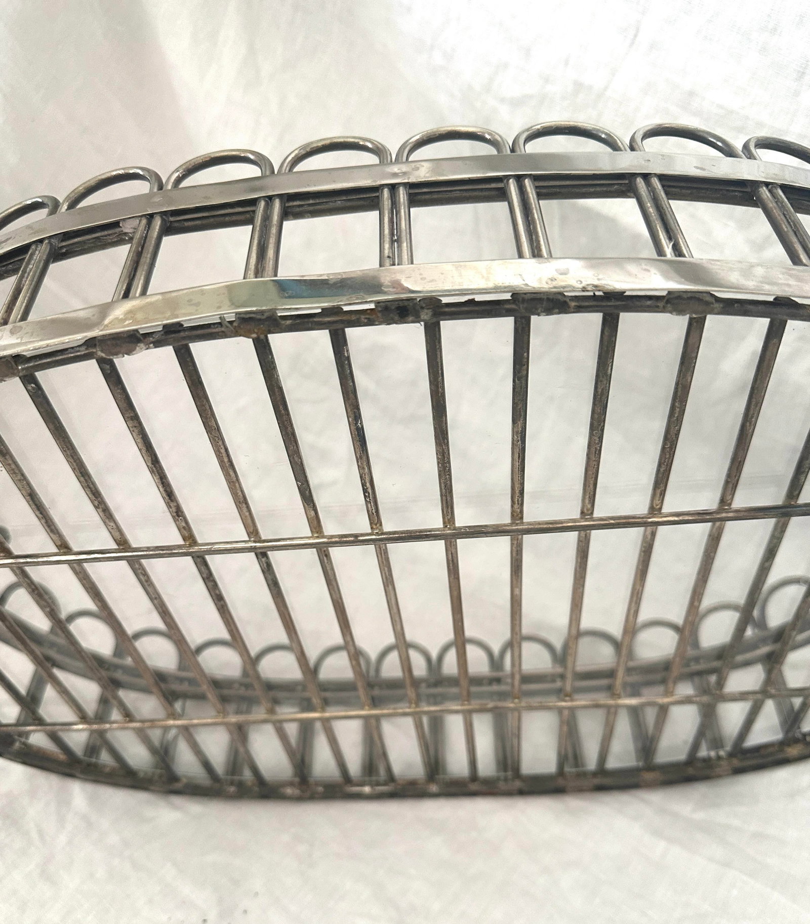 Vintage Godinger Silver Scalloped Edge Tray - 6