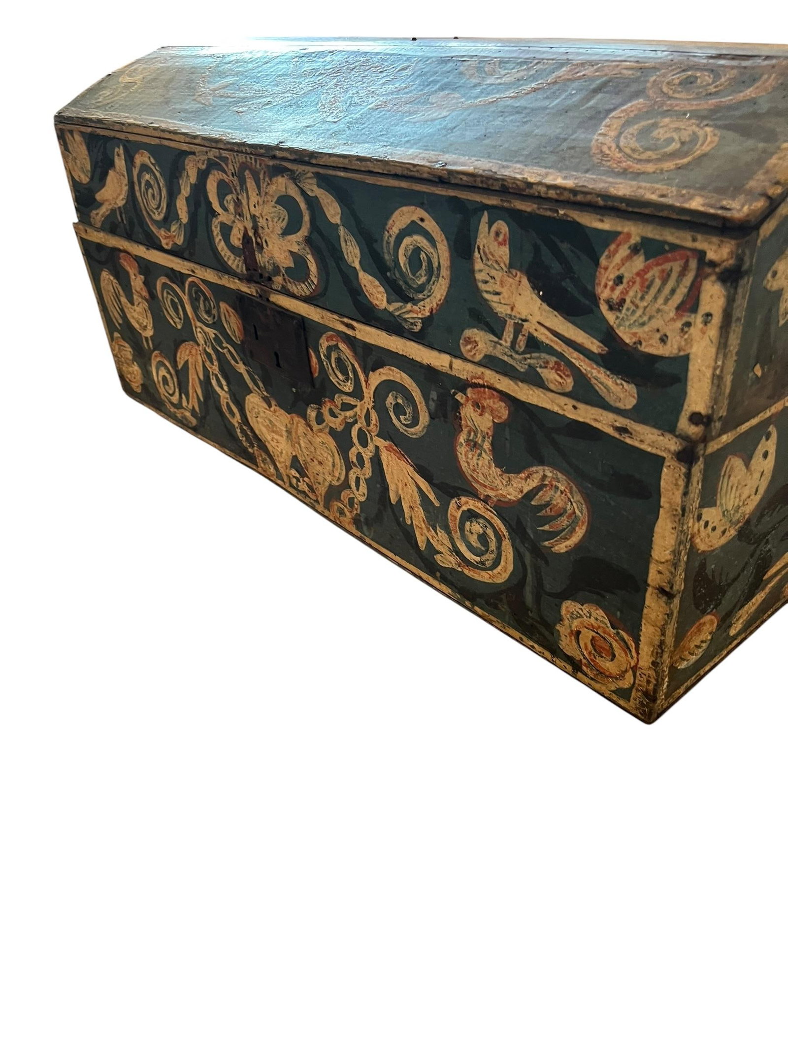 Large French Marriage Chest - 2