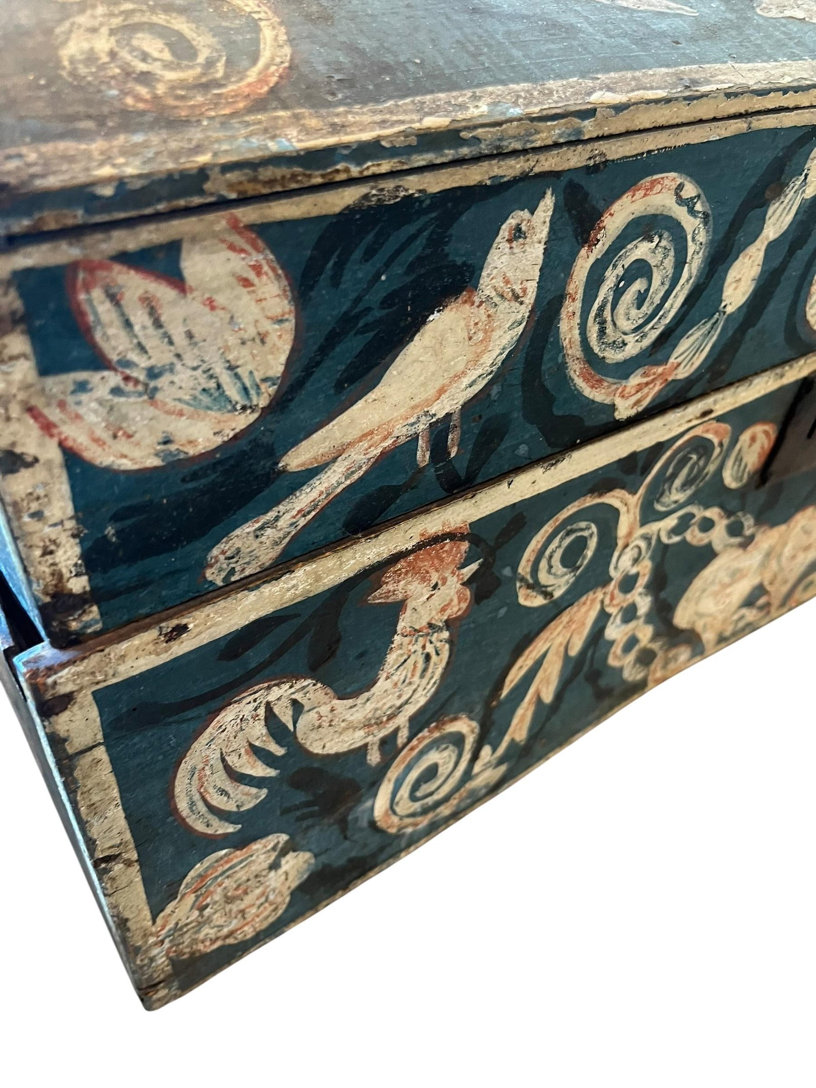 Large French Marriage Chest - 3
