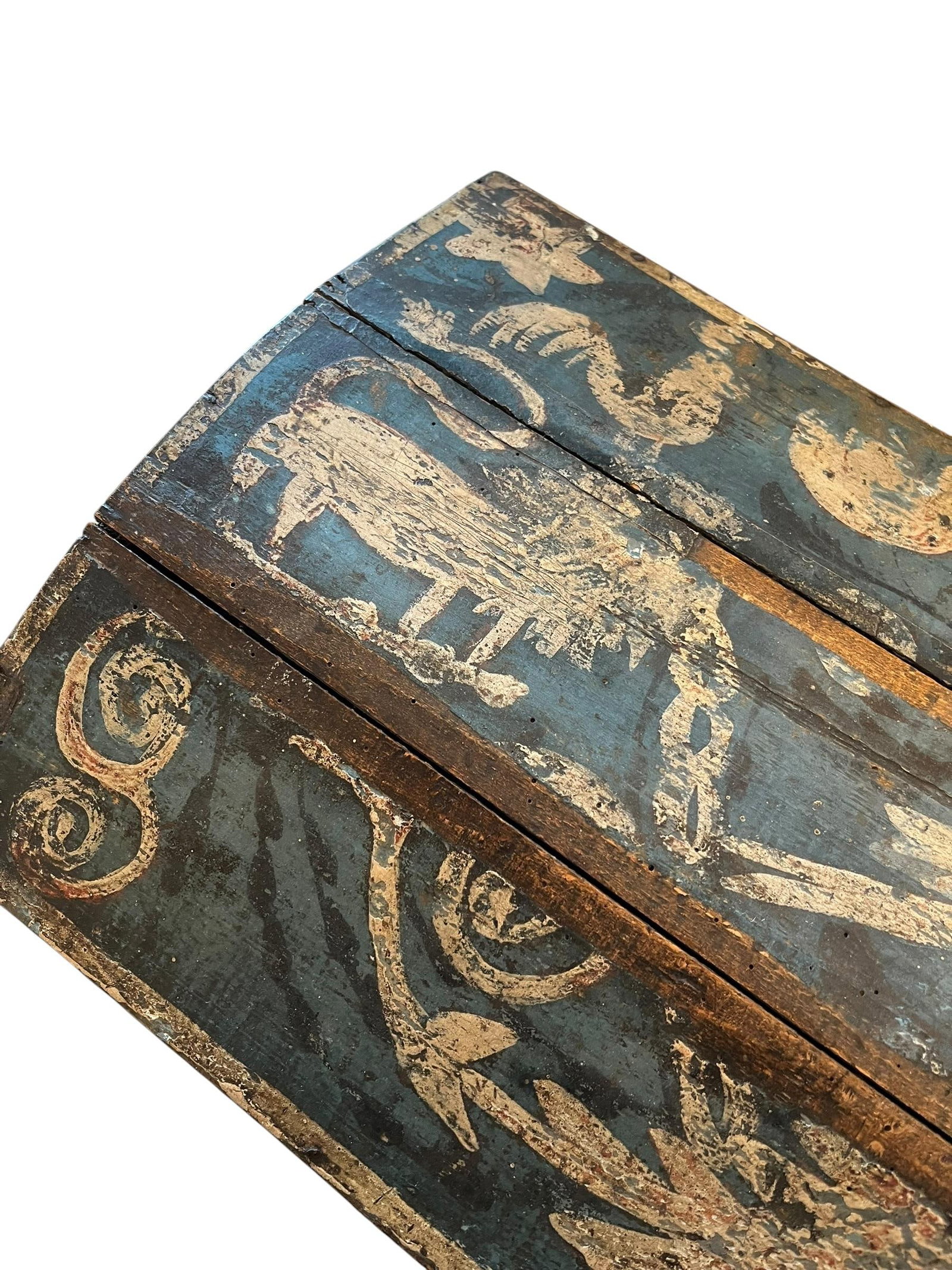 Large French Marriage Chest - 6