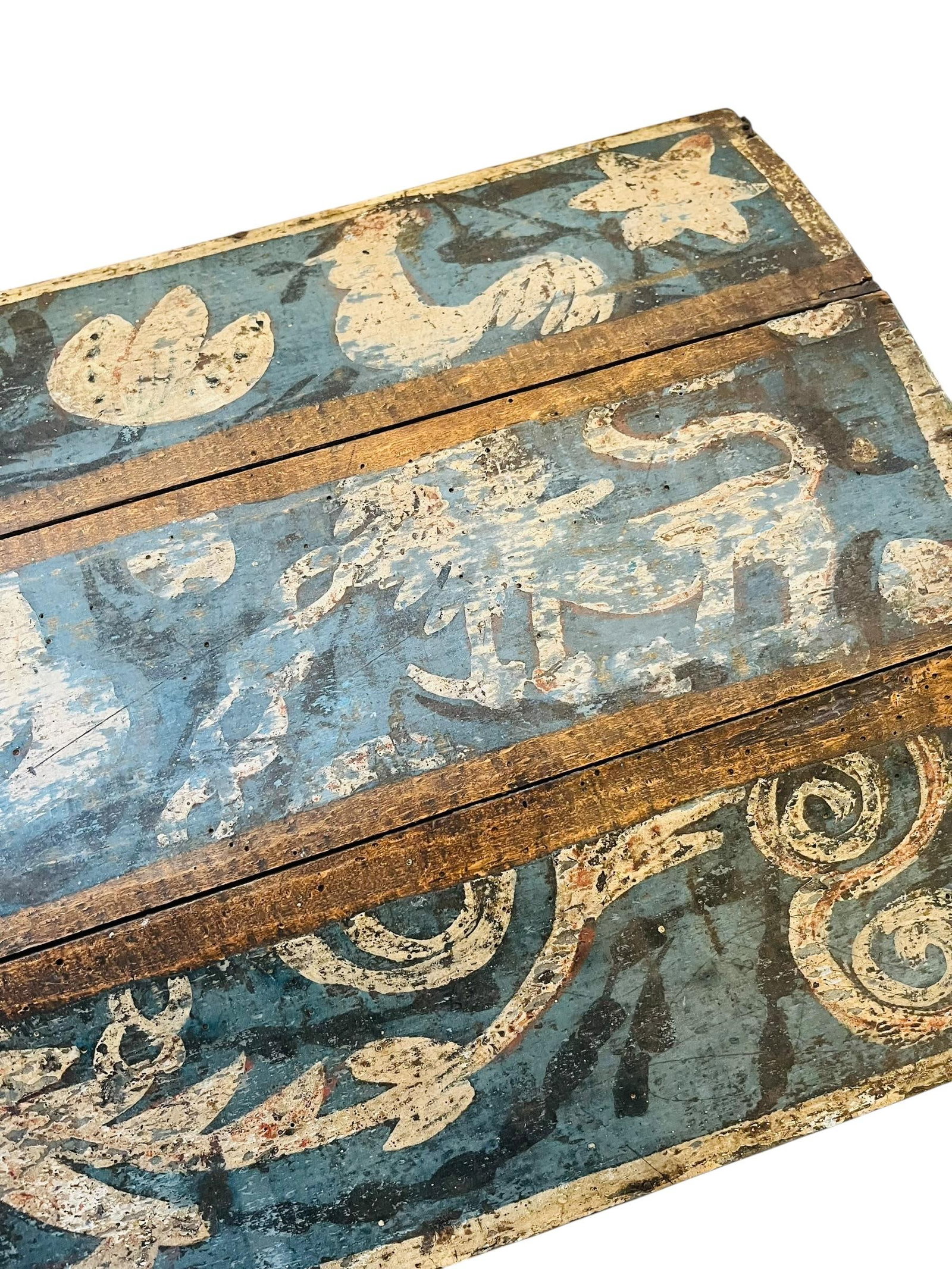 Large French Marriage Chest - 8