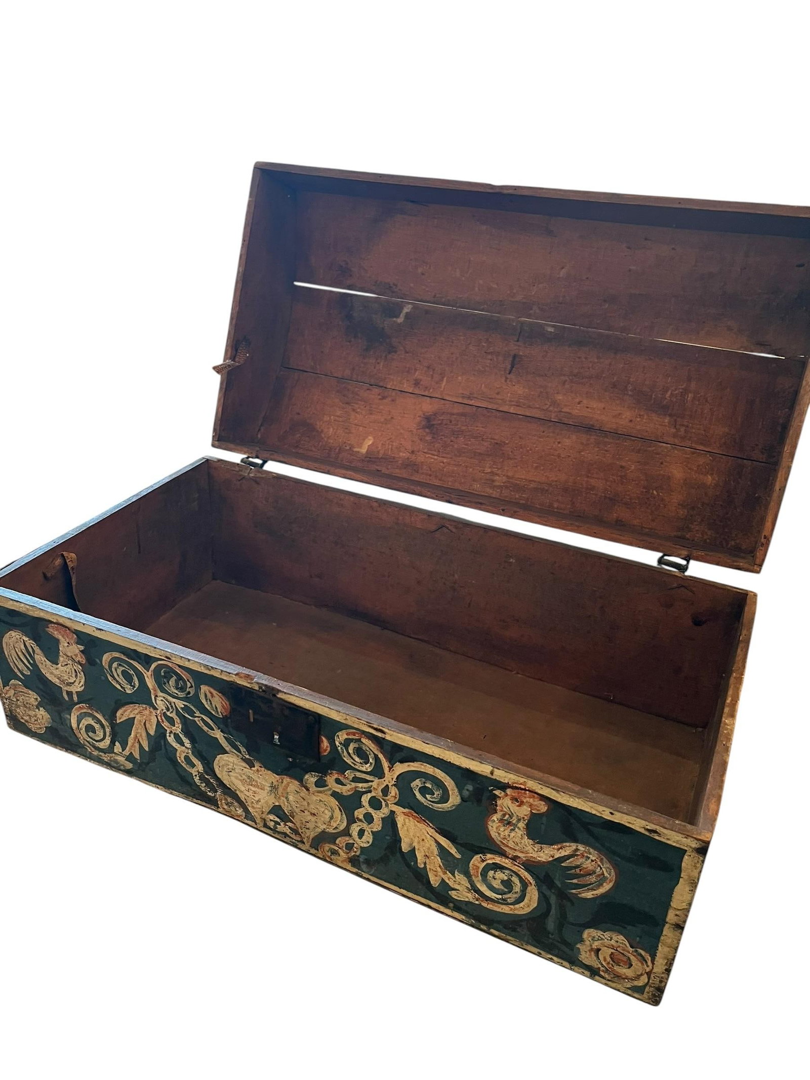 Large French Marriage Chest - 9