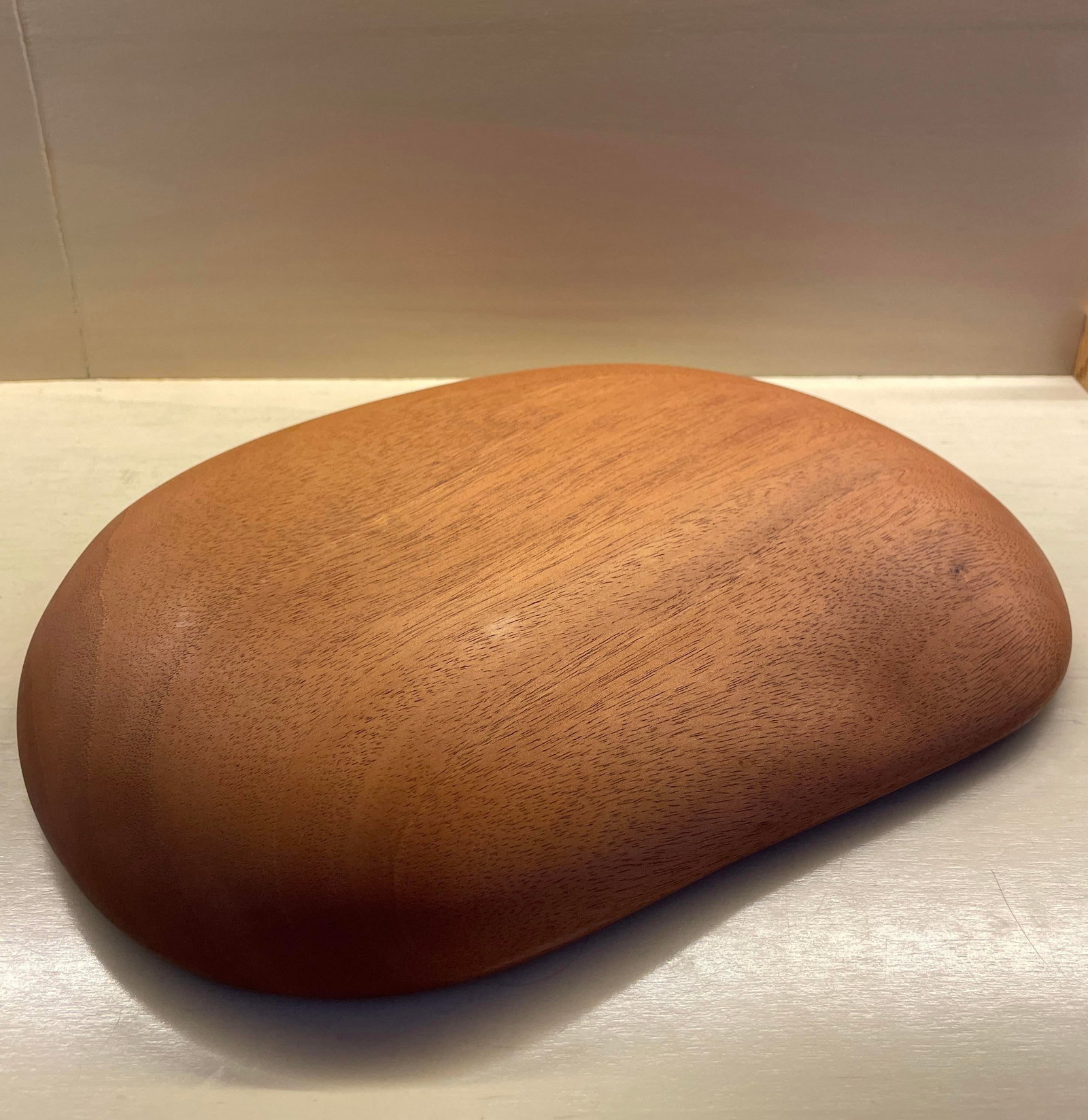Solid Mahogany Organic Form Charcuterie Platter - 2
