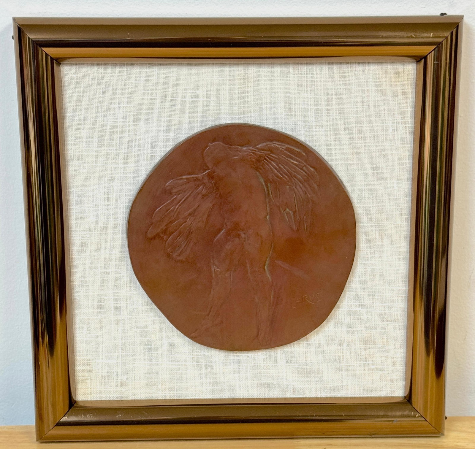 Leonard Baskin, Icarus, Numbered 3/250, Cast Bronze Wall Plaque, 1969 - 2