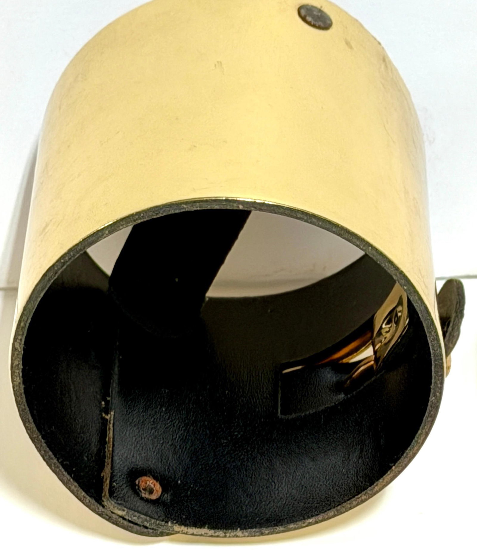 Late 20th Century 6 Italian Gold-Plated Leather Horsebit Old Fashioned Glasses, Style of Gucci - 12
