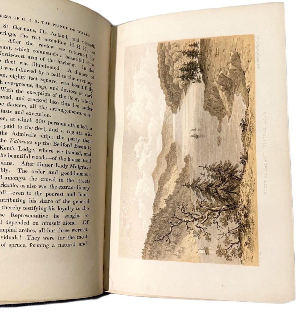 Antique 1st Ed Book: Journal of the Progress of h.r.h. The Prince of Wales Through British North Ame - 10