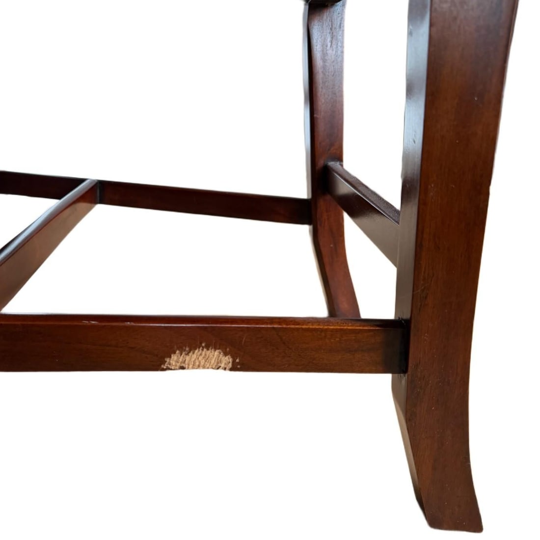 Set of 6 Vintage Maitland Smith Mahogany Chinese Chippendale Dining Chairs - 8