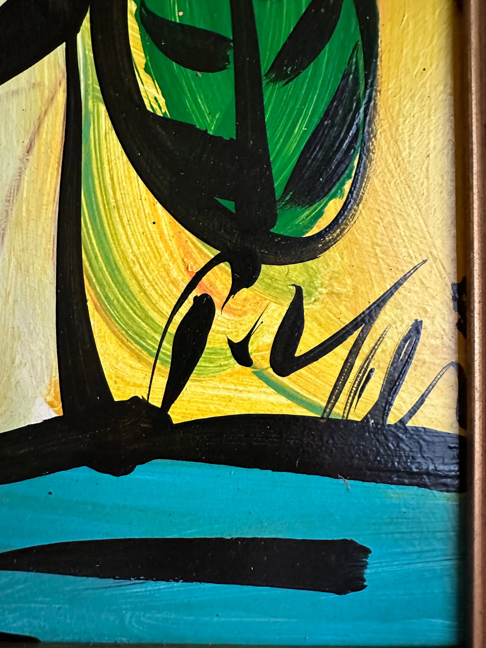 Peter Keil Titled Painting "Flowers From Paris" - 3