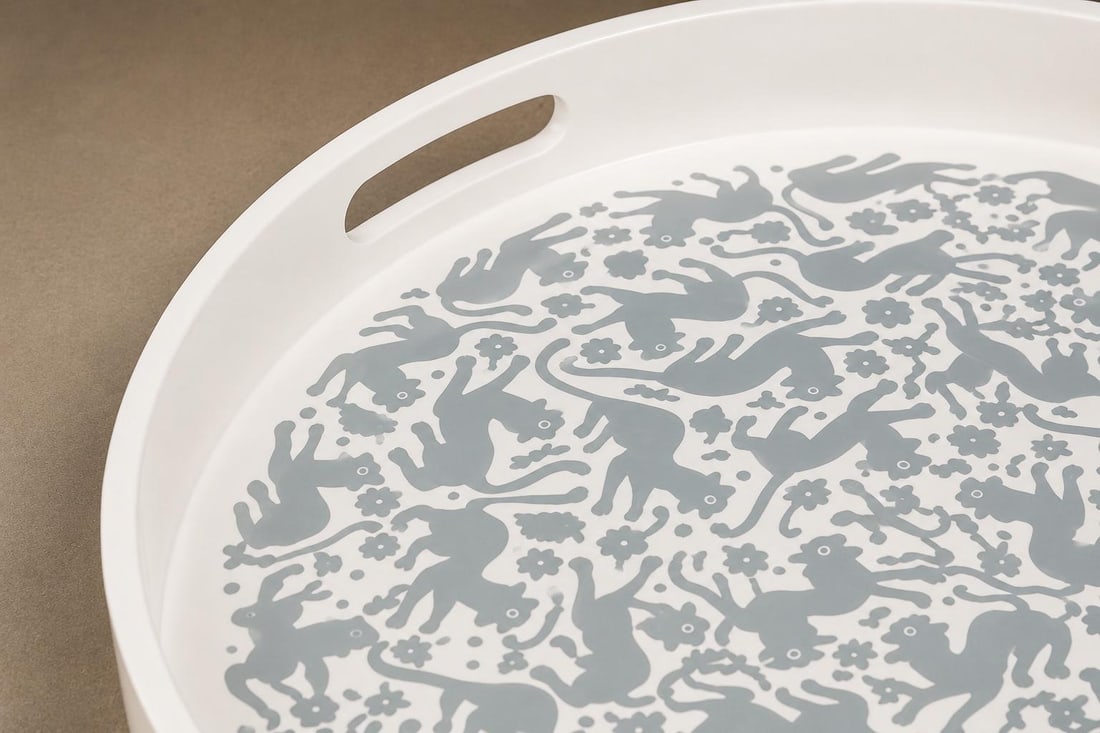 Large "Ocelote" Tray, Wood, Ensamble Artesano, 2024 - 4