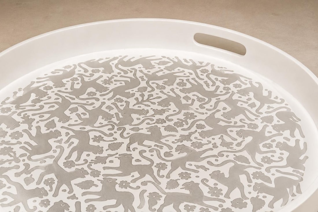 Large "Ocelote" Tray, Wood, Ensamble Artesano, 2024 - 11