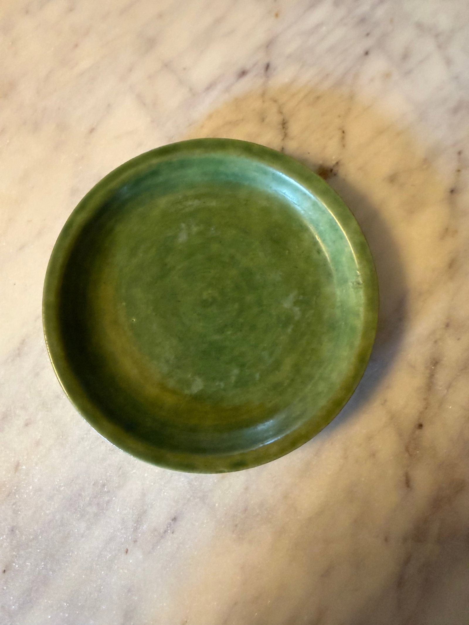 Roseville Snowberry Green 1947 Vintage Art Pottery Flower Pot Planter 1ps-5 - 6