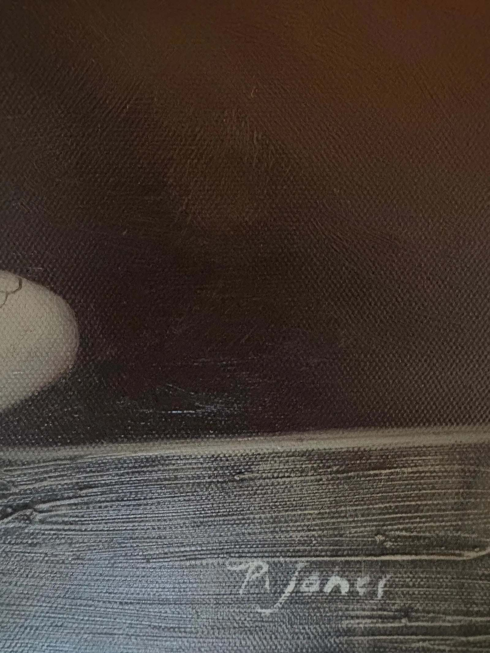 Late 20th Century Signed P. Jones - Child With Pony, Oil on Canvas - 3