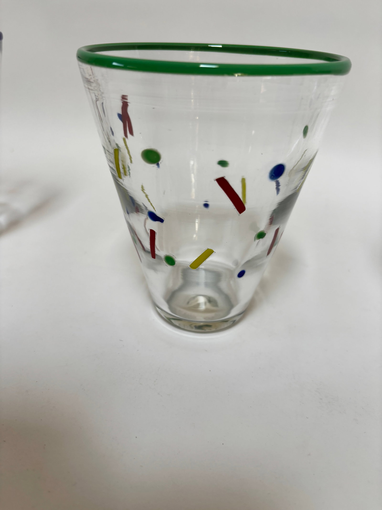 John Burchetta Set of 4 Hand Blown Murano Glass Tumblers, 1995 - 7
