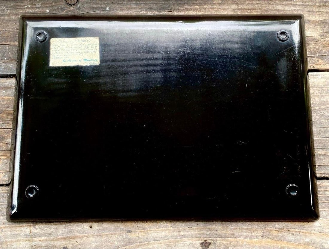 Vintage Couroc of Monterey Undersea Fish Serving Tray – Hand Inlaid Shell & Coral Scene - 11