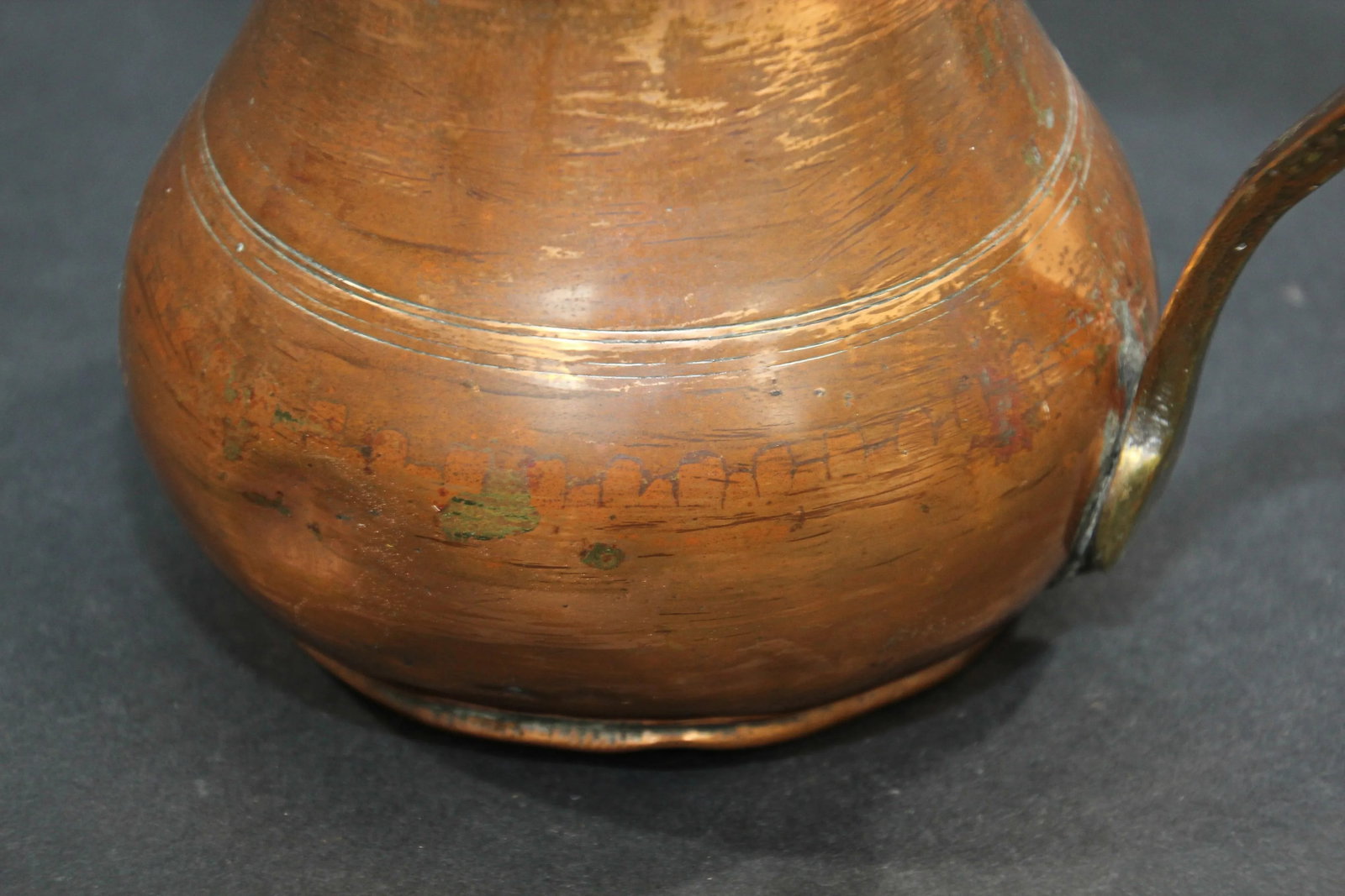 Antique Middle Eastern Dallah Arabic Coffee Pot - 9