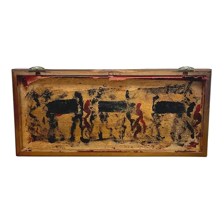 Late 20th Century Jfk Mlk Rfk- No More Dreams, Purvis Young: JFK MLK RFK- NO MORE DREAMS Purvis Young (1989-1999) A moving mourning work, depicting a funeral procession of John F. Kennedy, Martin L. King and Robert F. Kennedy. Painted on a found object a wood