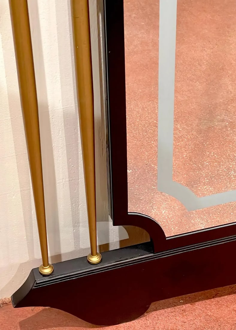 1950s Italian Modern Floor/ Wall Mirror - 6