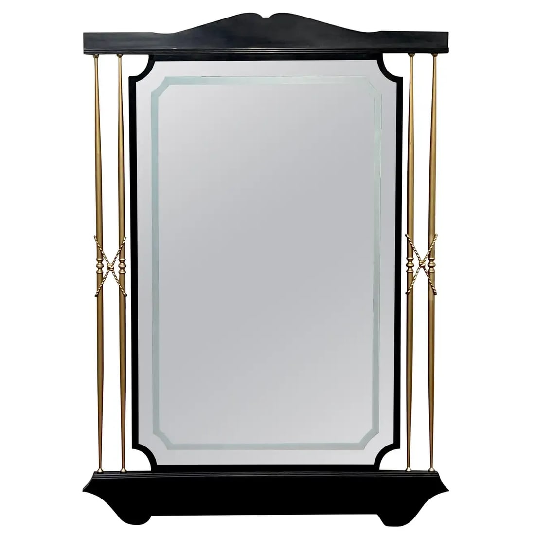 1950s Italian Modern Floor/ Wall Mirror - 9