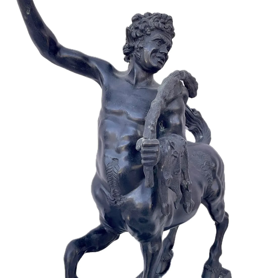 Large Bronze Grand Tour Centaur Signed Fernando De Luca - 4