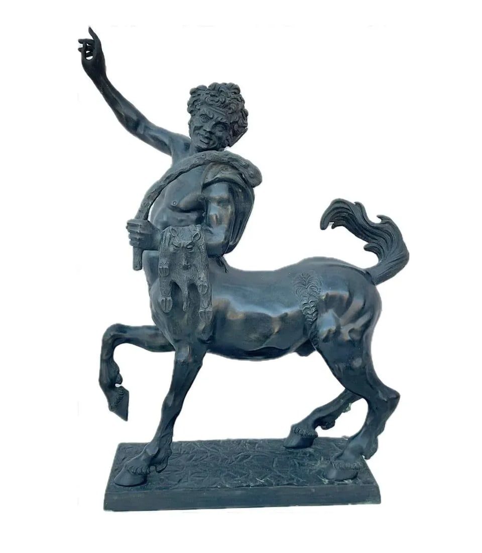 Large Bronze Grand Tour Centaur Signed Fernando De Luca - 8
