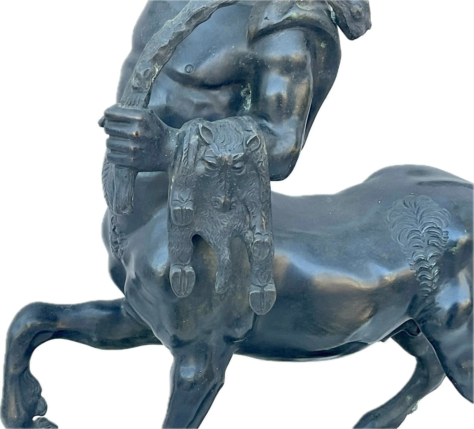 Large Bronze Grand Tour Centaur Signed Fernando De Luca - 9