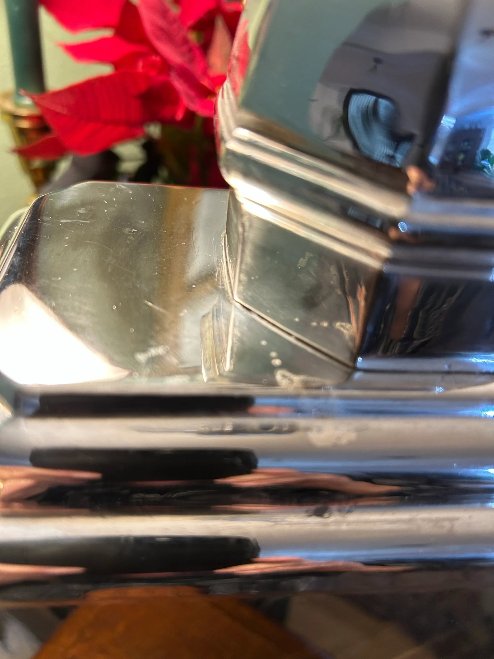 1991 Mario Buatta for Frederick Cooper Silver Plate Tea Caddy Canister Lamp - 10