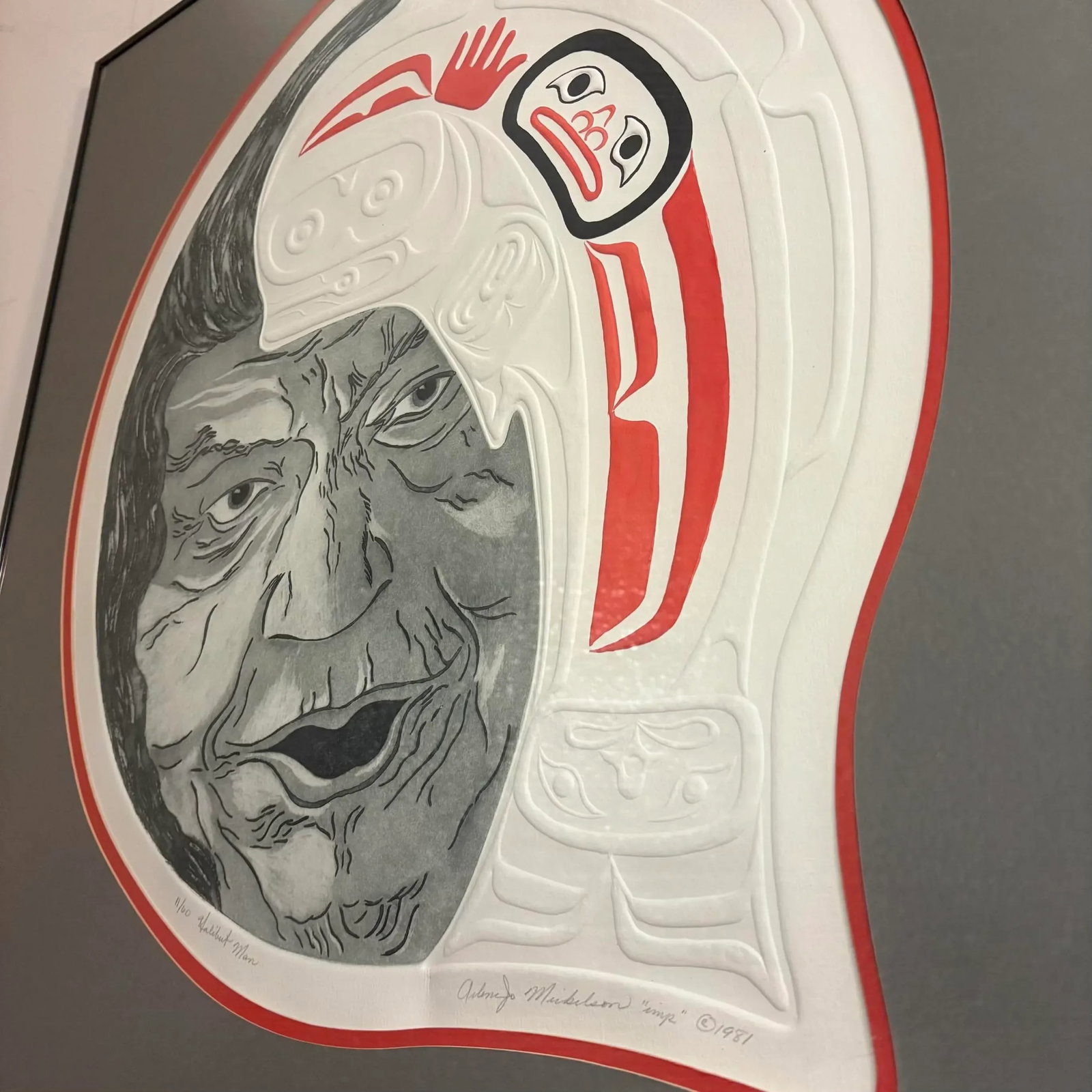 Halibut Man Limited Edition Print - 1981 - 5