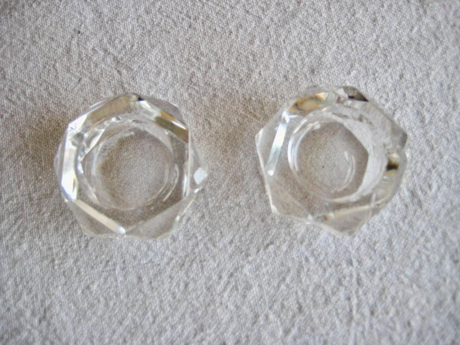1960s Baccarat Mid-Century Modern Crystal Salt and Pepper - 4