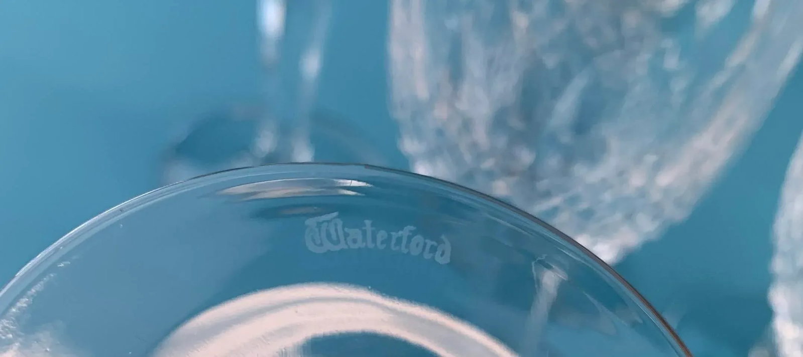 1980s Vintage Waterford Colleen Crystal Wine Glass: Set of 6 - 7
