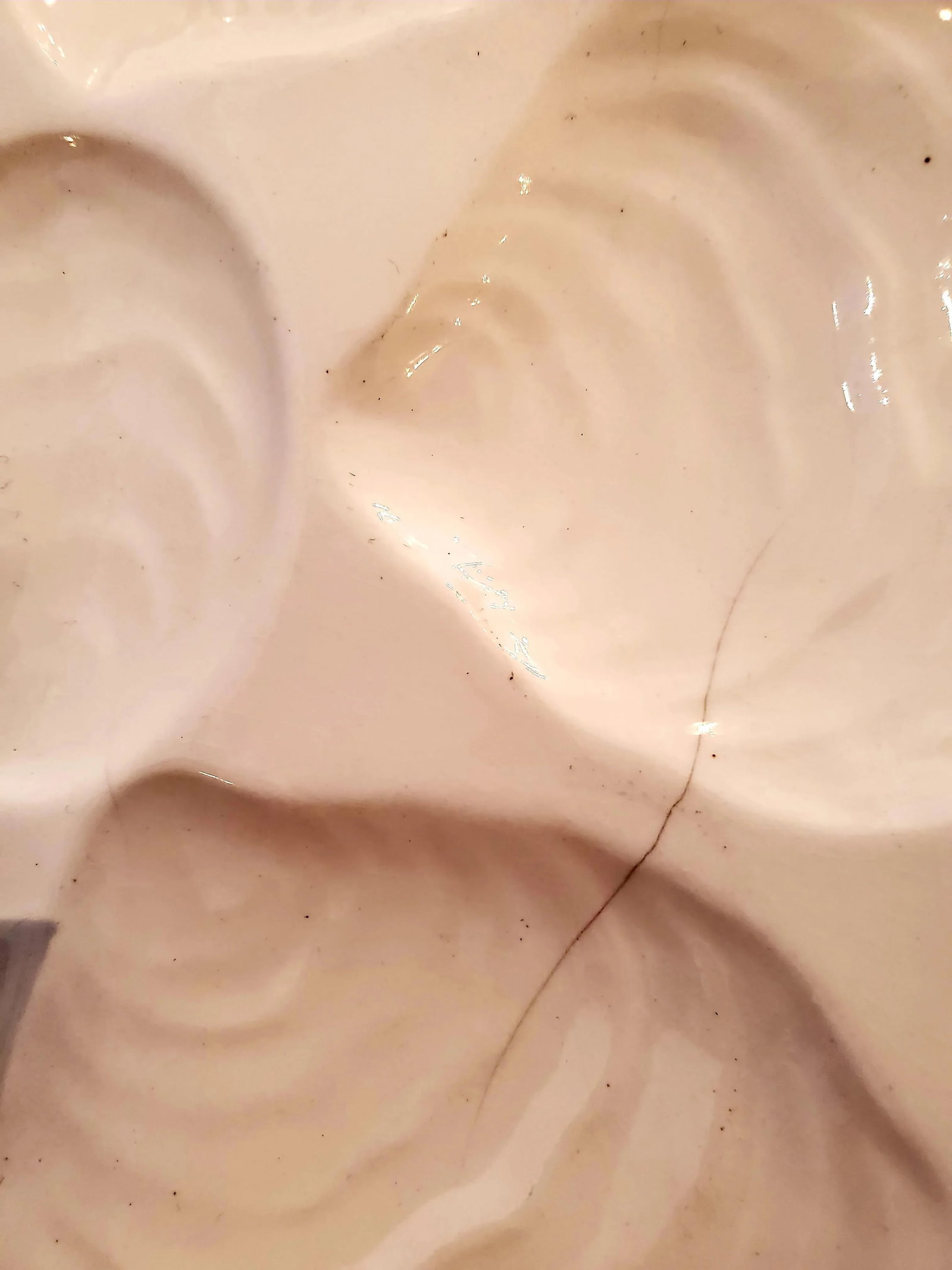 Vintage Oyster Plates -Set of 7 - 10