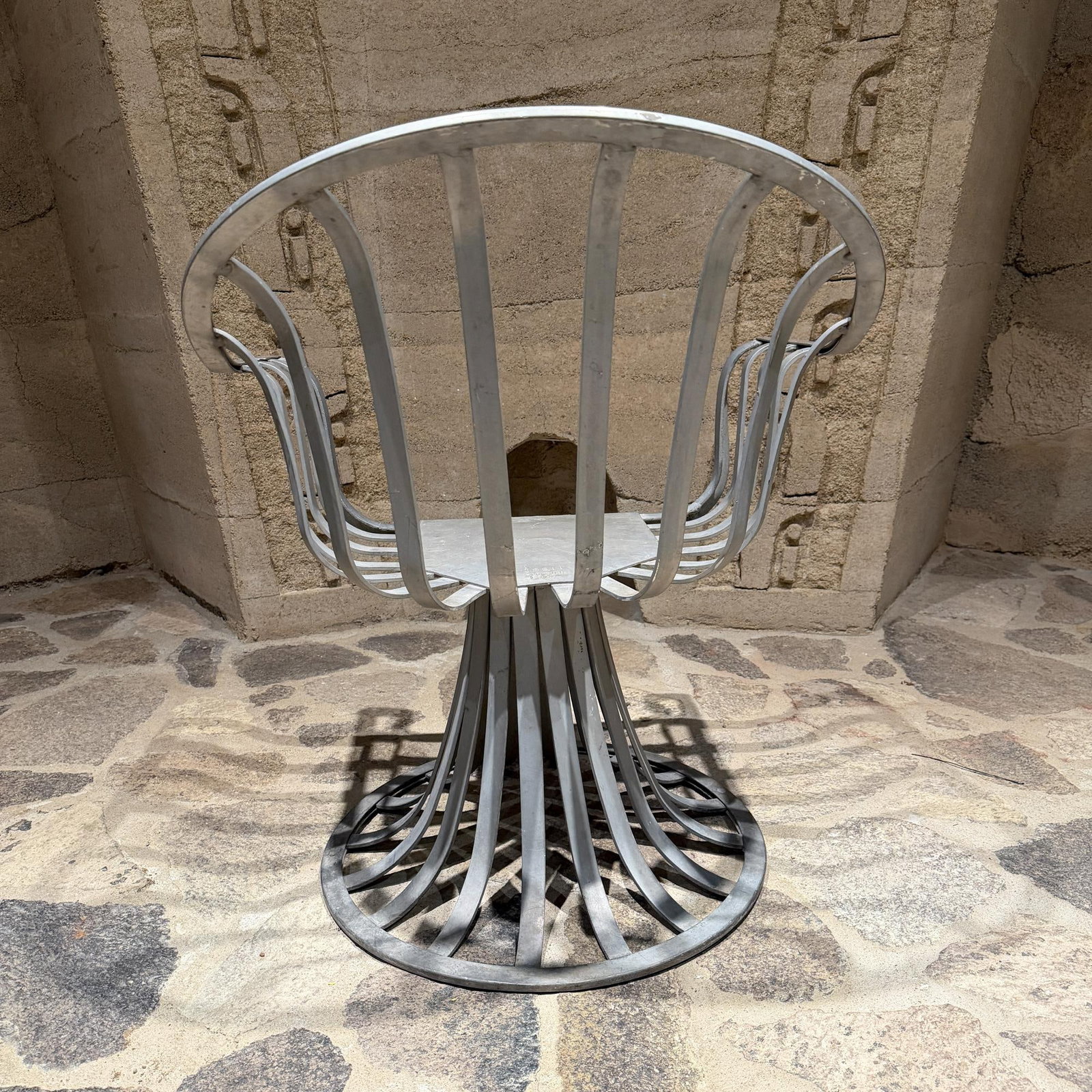 Mid-Century Modern Tulip Patio Armchairs by Herbert Saiger for Russell Woodard - 15