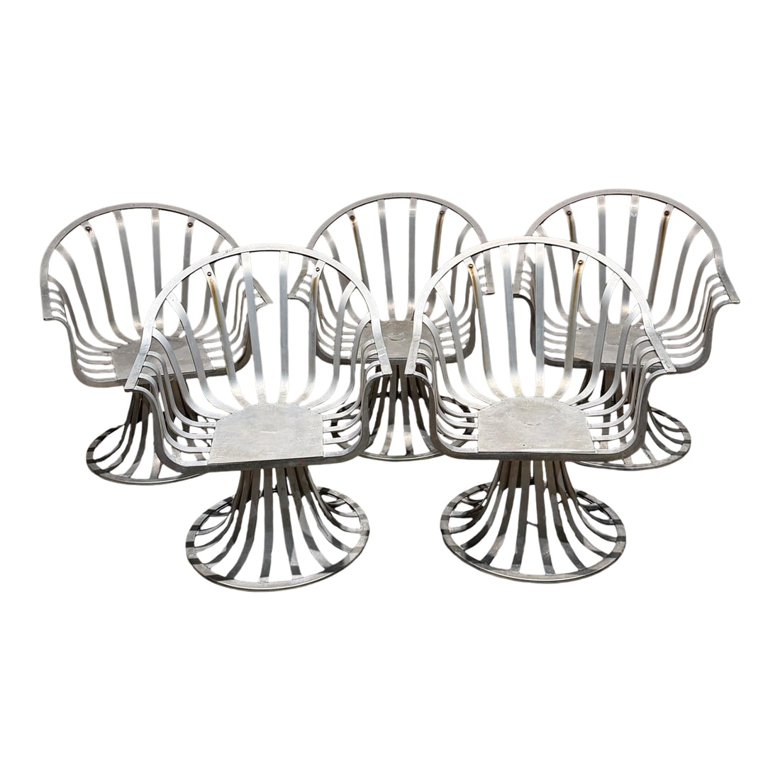 Mid-Century Modern Tulip Patio Armchairs by Herbert Saiger for Russell Woodard (1 of 18)